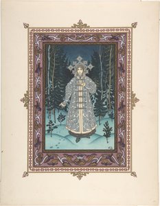 Ilustración para el cuento de hadas Snegurochka, c. 1925
