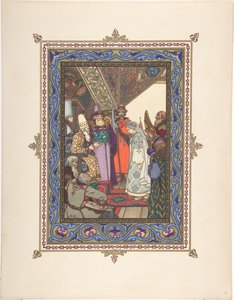 Ilustración para el cuento de hadas Snegurochka, c. 1925 de Boris Vasilievich Zvorykin