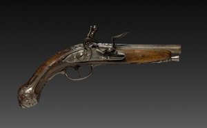 Pistola de chispa, 1700s de Bortolo Agazzi