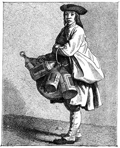 Un comerciante de linternas, 1737-1742 de Bouchardon
