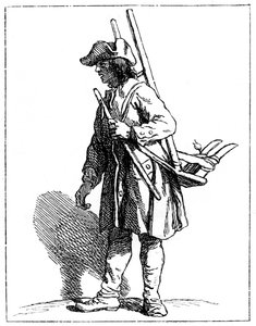 Un Portero de Calle, 1737-1742 de Bouchardon