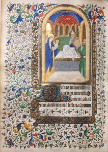 Libro de Horas Uso de París: Presentación en el Templo, c. 1420