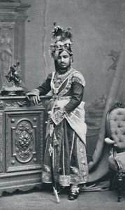 Raja de Rutlam, Agencia Central de India, 1902