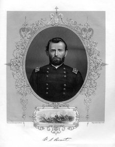 Ulysses S. Grant, general estadounidense y 18º Presidente de los Estados Unidos de Brady