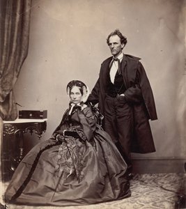 [Senador y Sra. James Henry Lane], 1861-66 de Brady and Co
