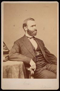 Retrato de Jacob Dolson Cox de Brady