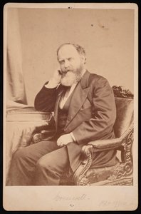 Retrato de John Angel James Creswell 1828-1891, antes de 1891 de Brady