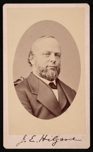 Retrato de Julius Erasmus Hilgard de Brady