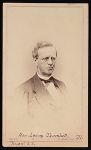 Retrato de Lyman Trumbull 1813-1896, entre 1862 y 1869 de Brady