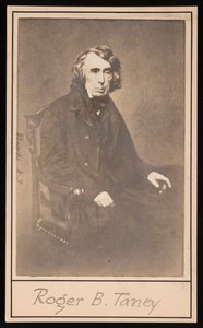 Retrato de Roger Brooke Taney de Brady
