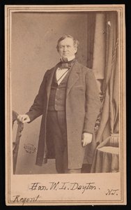 Retrato de William Lewis Dayton 1807-1864, antes de 1864 de Brady