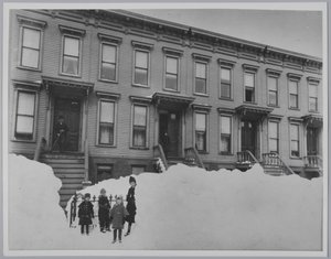 Tormenta de marzo de 1888, Brooklyn de Breading G. Way