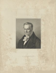 Retrato de Alexander von Humboldt, c. 1850