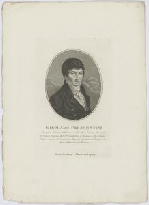 Retrato de Girolamo Crescentini 1762-1846, después de 1800