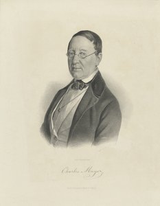 Retrato del pianista y compositor Charles Mayer