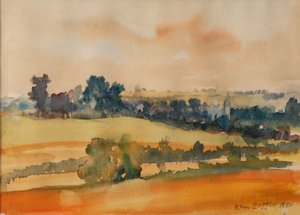 Campos madurando, 1980 de Brenda Brin Booker