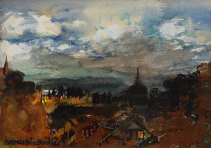San Pablo desde Hampstead Heath de Brenda Brin Booker