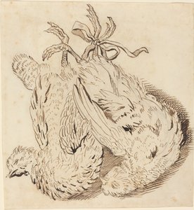 Dos Pollos Muertos de British 18th Century