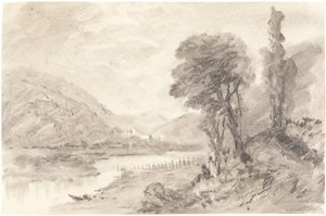 Paisaje de British 19th Century