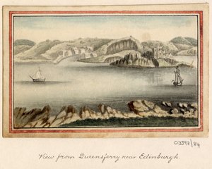 Serie de bocetos, vistas en Gran Bretaña, el continente y América 1772-1778 (acuarela) de British School