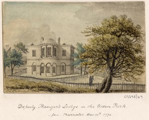 Serie de bocetos, vistas en Gran Bretaña, el continente y América 1772-1778 (acuarela) de British School