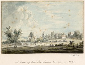 Serie de bocetos, vistas en Gran Bretaña, el continente y América 1772-1778 (acuarela) de British School