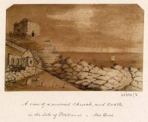 Serie de bocetos, vistas en Gran Bretaña, el continente y América 1772-1778 (acuarela)