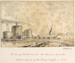 Serie de bocetos, vistas en Gran Bretaña, el continente y América 1772-1778 (acuarela) de British School