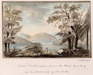 A series of sketches, views in Great Britain, the Continent and America 1772-1778 (acuarela) de British School