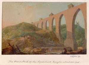Serie de bocetos, vistas en Gran Bretaña, el Continente y América 1772-1778 (óleo)