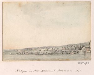A series of sketches, views in Great Britain, the Continent and America 1772-1778 (acuarela) de British School