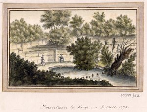 A series of sketches, views in Great Britain, the Continent and America 1772-1778 (acuarela) de British School