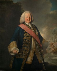 Almirante Sir William Rowley (hacia 1690-1768)