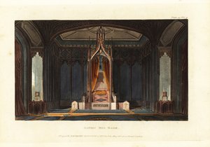 Diseño para una habitación gótica de British School