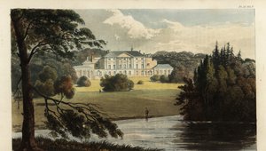 Castillo de Enmore, Somerset, sede del tercer conde de Egmont de British School