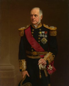 Retrato del almirante Sir Richard Vesey Hamilton (1829-1912) de British School