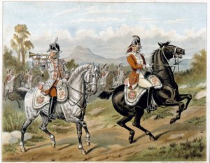 Los 17º Dragones Ligeros (Nuevos Lanceros), en América 1775 - en "Harper