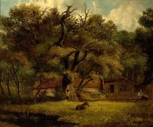 The Homestead (óleo sobre lienzo)