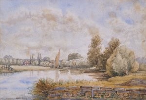 El Medway por debajo de Maidstone de British School
