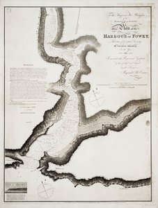 El puerto de Fowey, Cornualles de British School