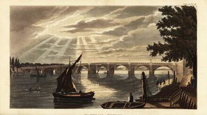 Puente de Vauxhall sobre el río Támesis de British School