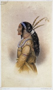 Warrior Kuteka Kutchin. en "Artic Searching Expedition: a journal of a boat voyage through Rupert