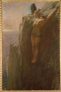 Prometeo encadenado, 1889 de Briton Riviere