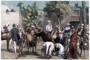 Partiendo hacia las pirámides, 1874 de Bromley