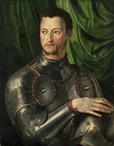 Cosme I de Médicis con armadura