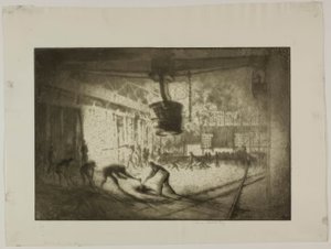 Chicago - Horno de solera abierta, Illinois Steel Co.