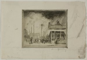 Chicago - La esquina, 57 y Stony Island Ave.