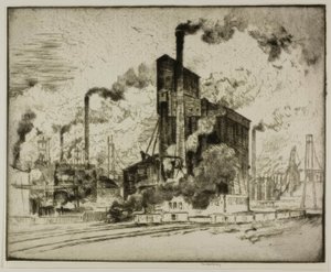 El gran ascensor de Bror Julius Olsson Nordfeldt