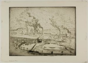 El tranvía eléctrico de Bror Julius Olsson Nordfeldt