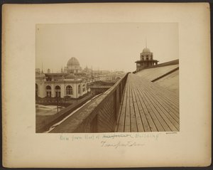 Vista desde el tejado del edificio de transportes de Browning
